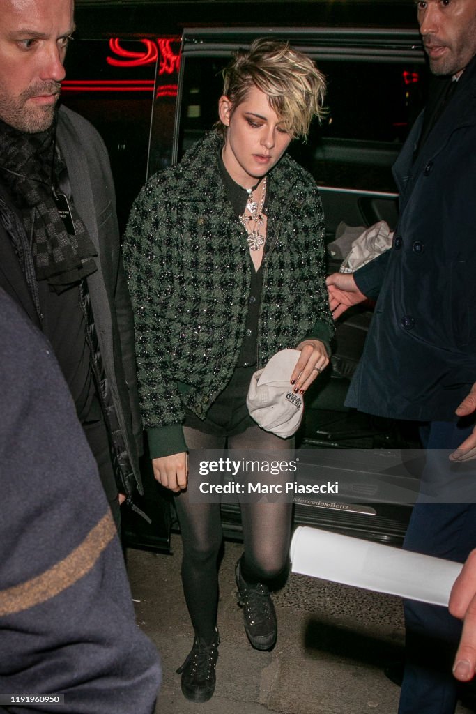 Celebrity Sightings In Paris - December 4, 2019