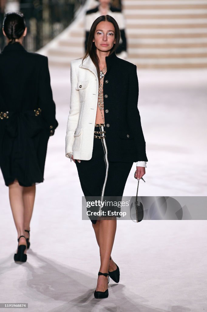 Chanel Metiers D'Art 2019-2020 : Runway At Le Grand Palais In Paris
