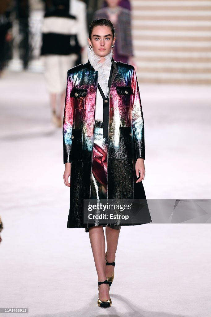 Chanel Metiers D'Art 2019-2020 : Runway At Le Grand Palais In Paris