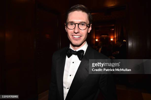 Andrew Nodell attends French Heritage Society's New York Gala - The Black & White Ball at Private Club on November 21, 2019 in New York City.