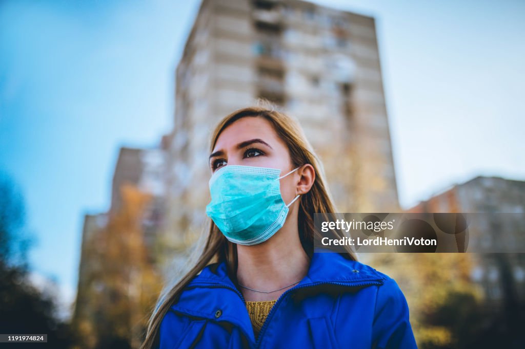 Air pollution or virus epidemic in the city