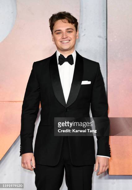 Dean-Charles Chapman attends the "1917" World Premiere and Royal Performance at Odeon Luxe Leicester Square on December 04, 2019 in London, England.