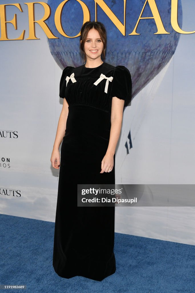 "The Aeronauts" New York Premiere