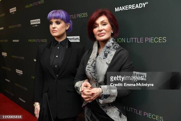 Kelly Osbourne and Sharon Osbourne attend the special screening of Momentum Pictures' "A Million Little Pieces" at The London Hotel on December 04,...