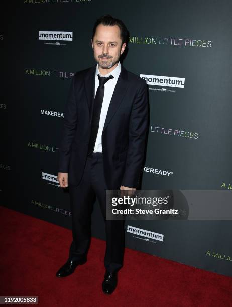 Giovanni Ribisi attends the special screening of Momentum Pictures' "A Million Little Pieces" at The London Hotel on December 04, 2019 in West...