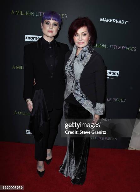 Kelly Osbourne and Sharon Osbourne attend the special screening of Momentum Pictures' "A Million Little Pieces" at The London Hotel on December 04,...