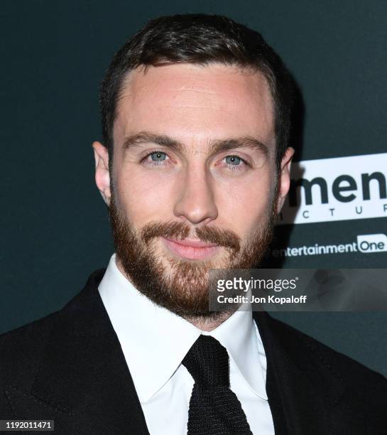 Aaron Taylor-Johnson attends the Special Screening Of Momentum Pictures' "A Million Little Pieces" at The London Hotel on December 04, 2019 in West...