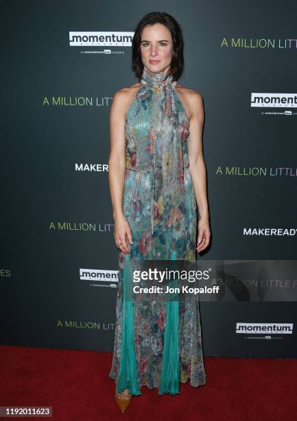 Juliette Lewis attends the Special Screening Of Momentum Pictures' "A Million Little Pieces" at The London Hotel on December 04, 2019 in West...