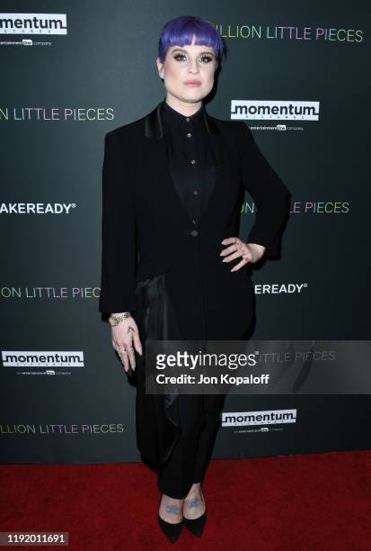 Kelly Osbourne attends the Special Screening Of Momentum Pictures' "A Million Little Pieces" at The London Hotel on December 04, 2019 in West...