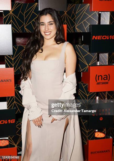 Lauren Jauregui attends the NEON16, Spotify Secret Genius And Buchanan's Whiskey Present: “The Kids That Grew Up On Reggaeton” on December 04, 2019...