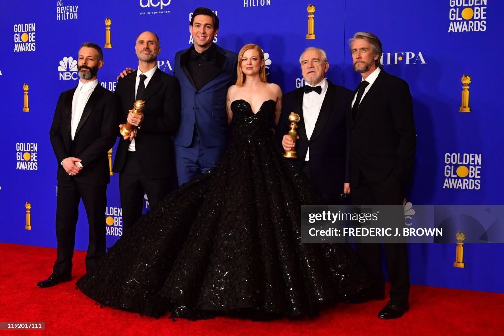 US-ENTERTAINMENT-FILM-TELEVISION-GOLDEN-GLOBES-PRESS ROOM