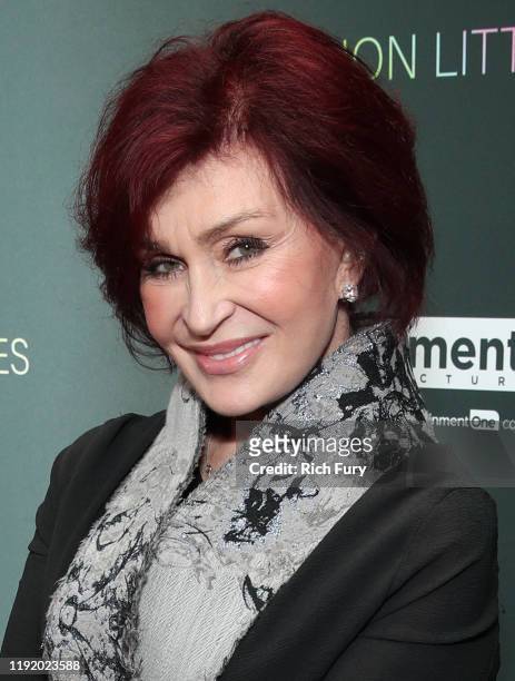 Sharon Osbourne attends the special screening of Momentum Pictures' "A Million Little Pieces" at The London Hotel on December 04, 2019 in West...