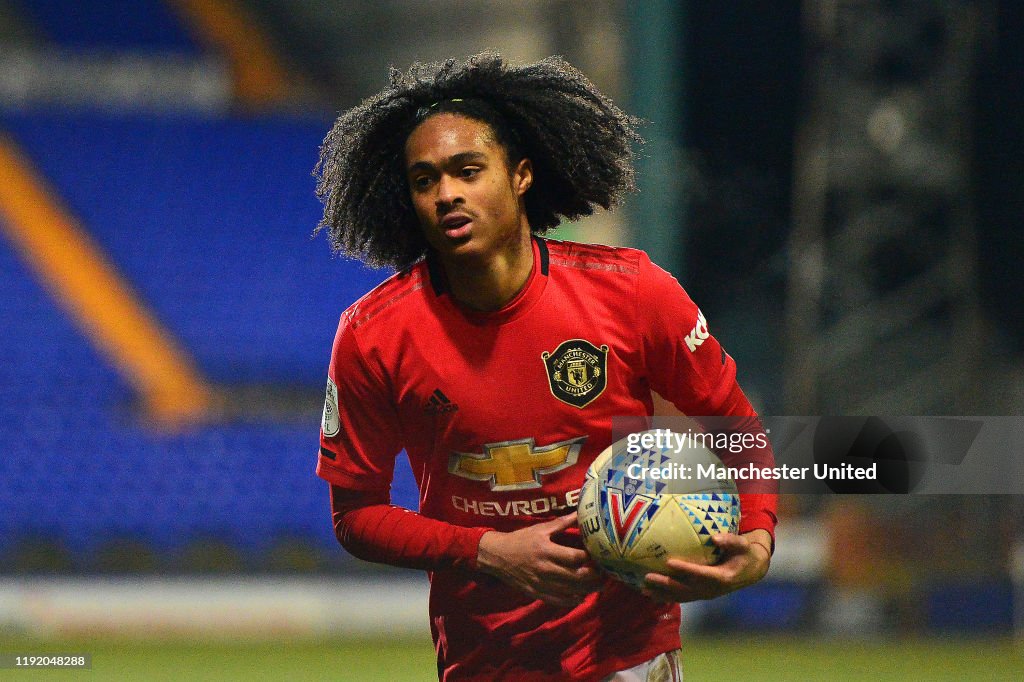 Tranmere Rovers v Manchester United U23: EFL Trophy