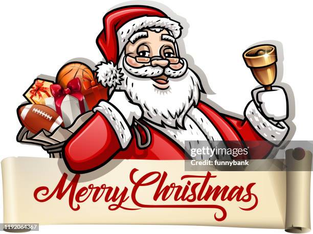 ilustraciones, imágenes clip art, dibujos animados e iconos de stock de viejo saludo de navidad - shopping basket