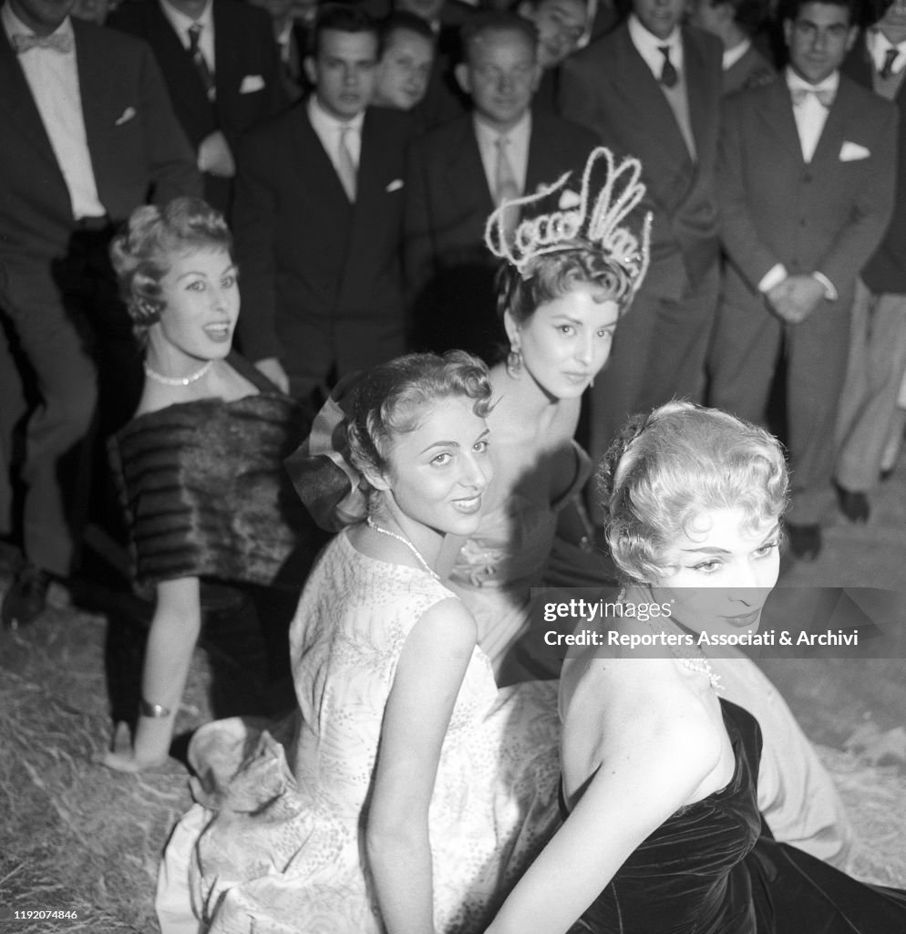Eur Model Rome Models attending to a fashion event in Eur. Rome, 1955 News Photo ...