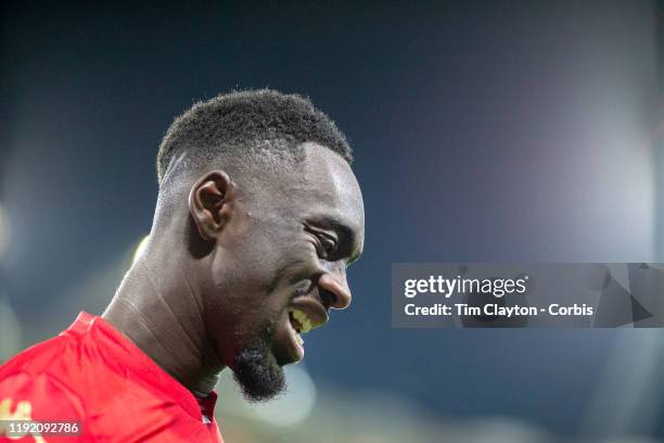 December 04: Jean-Kevin Augustin of Monaco reacts after shooting during the Toulouse FC V AS Monaco, French Ligue 1 regular season match at the...