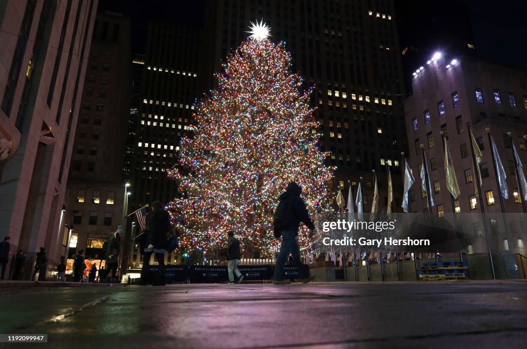 Rockefeller Center Christmas Tree in New York City