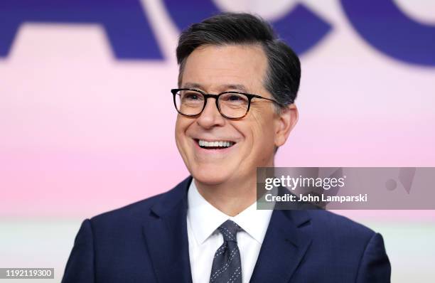 Stephen Colbert attends as ViacomCBS Inc. Rings the opening bell at NASDAQ on December 05, 2019 in New York City.