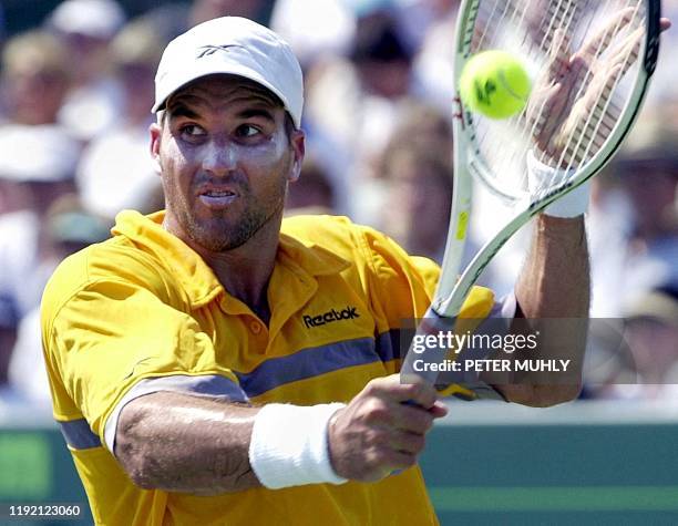 Patrick Rafter Backhand 21 Ten Ericsson Rafter Stock Photos, High-Res Pictures, and Images ...