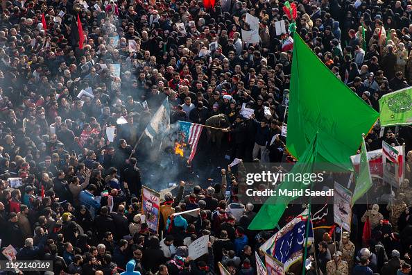 Funeral Held For Maj. Gen. Qassim Suleimani And Others Killed By U.S. Strike Funeral Held For Maj. Gen. Qassim Suleimani And Others Killed By U.S. Strike