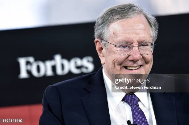 Steve Forbes attends 2019 Forbes Healthcare Summit at the Jazz at Lincoln Center on December 05, 2019 in New York City.