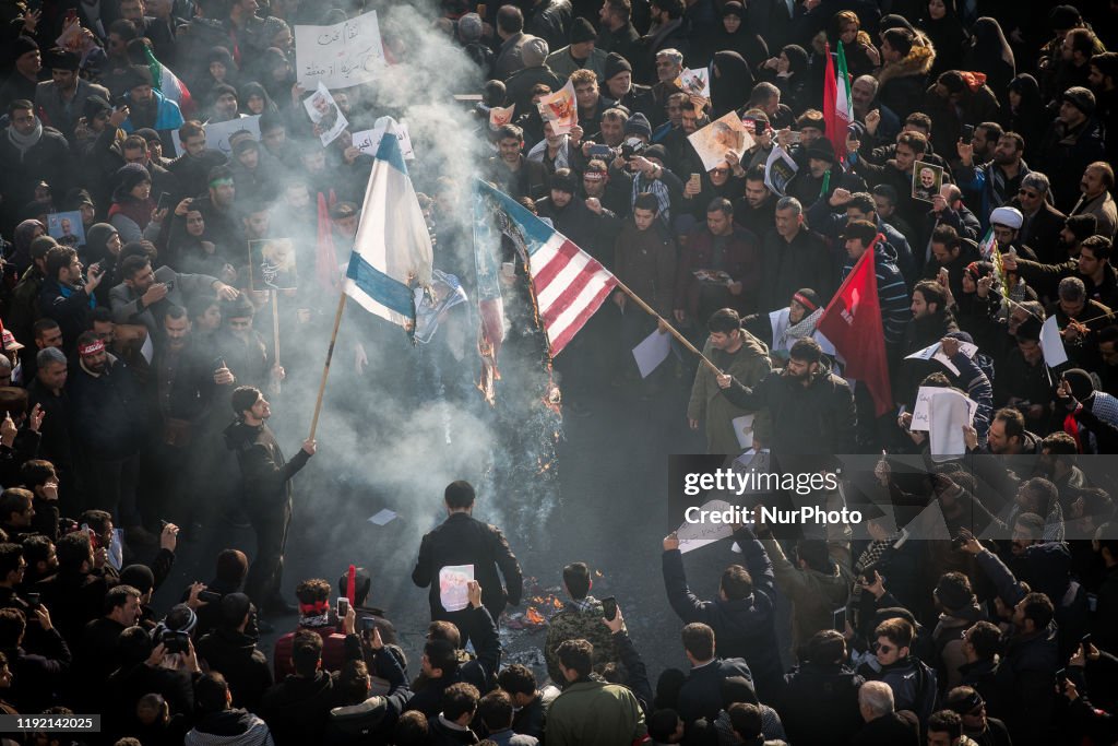 Funeral Procession For Iran's General Qasem Soleimani