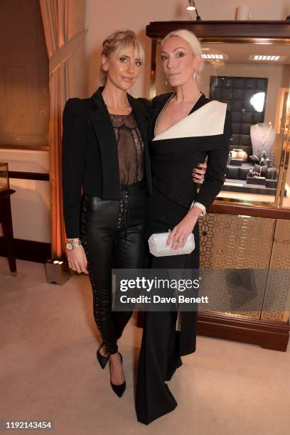 Lady Emily Compton and Olivia Buckingham attend the launch of the Pragnell collection created in collaboration with Lady Emily Compton and Olivia...