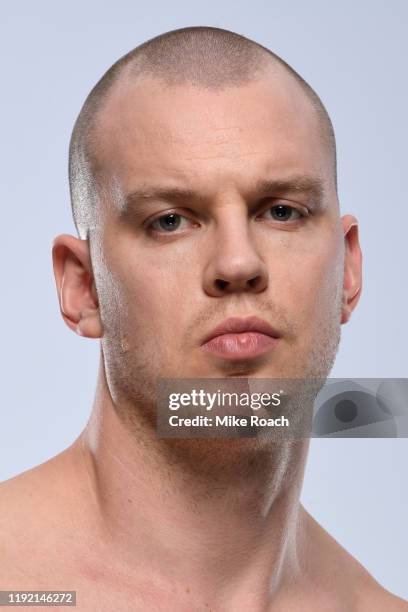Stefan Struve of Netherlands poses for a portrait during a UFC photo session on December 4, 2019 in Washington, DC.