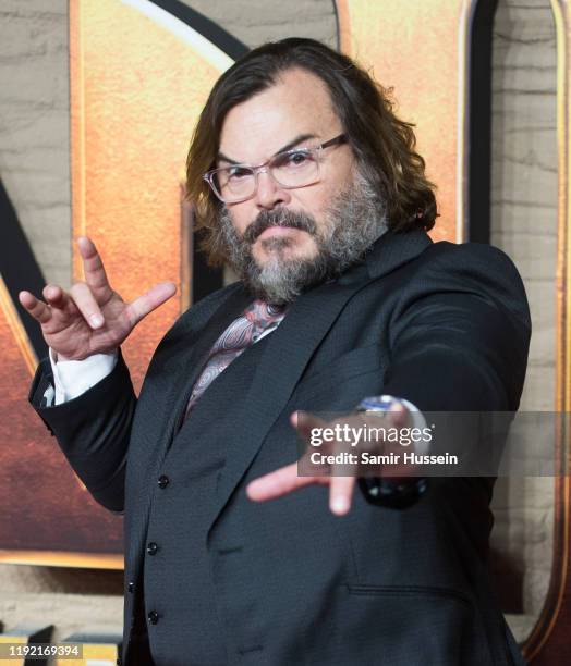 Jack Black attends the "Jumanji: The Next Level" UK Film Premiere at BFI Southbank on December 05, 2019 in London, England.