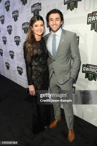 Chase Elliott and Kaylie Green attend the Monster Energy NASCAR Cup Series Awards at Music City Center on December 05, 2019 in Nashville, Tennessee.
