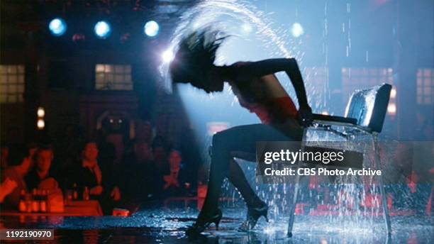 The movie "Flashdance", directed by Adrian Lyne. Seen here, Jennifer Beals as Alexandra 'Alex' Owens, dancer at a bar by night. Initial theatrical...