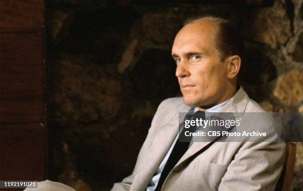 The movie "The Godfather: Part II", directed by Francis Ford Coppola, based on the novel 'The Godfather' by Mario Puzo. Seen here, Robert Duvall as...