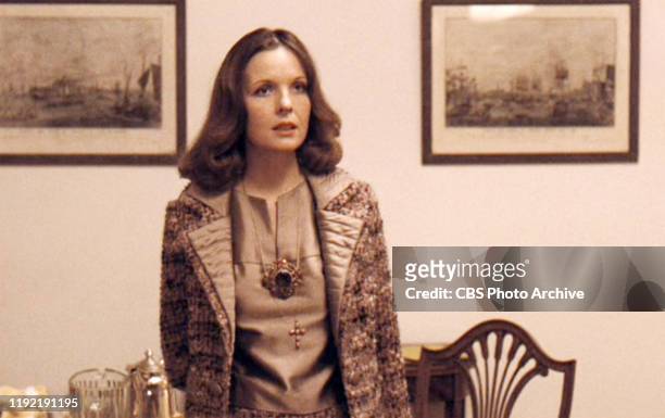 The movie "The Godfather: Part II", directed by Francis Ford Coppola, based on the novel 'The Godfather' by Mario Puzo. Seen here, Diane Keaton as...