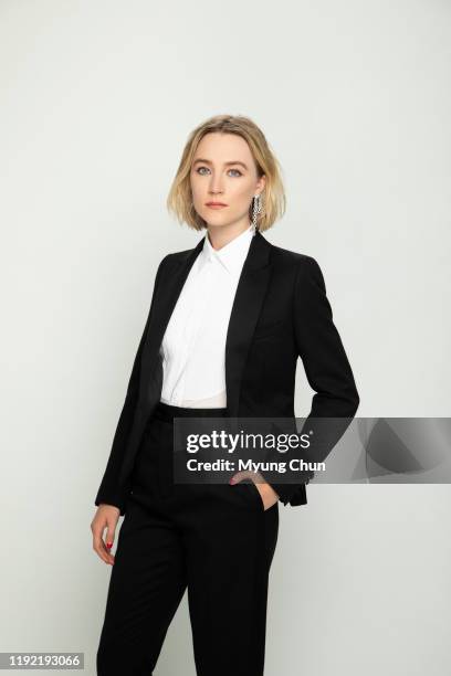 Actress Saoirse Ronan is photographed for Los Angeles Times on October 29, 2019 in Los Angeles, California. PUBLISHED IMAGE. CREDIT MUST READ: Myung...