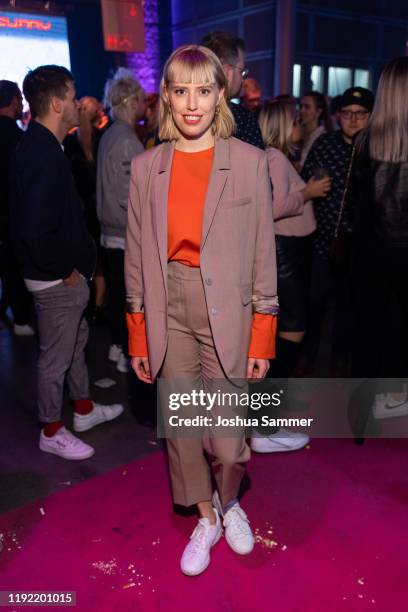 Lea-Marie Becker alias Lea is seen during the 1Live Krone radio award at Jahrhunderthalle on December 05, 2019 in Bochum, Germany.