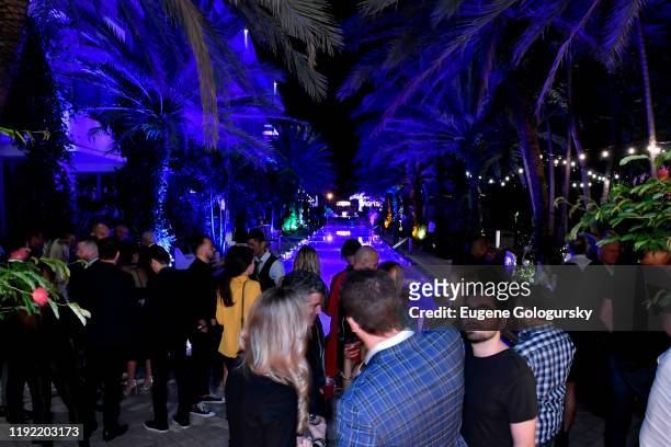 The celebration of InList's new app launch during Art Basel Miami 2019 at National Hotel on December 05, 2019 in Miami Beach, Florida.