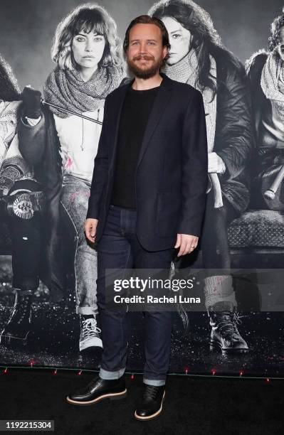 Adam Hendricks attends a special screening of "Black Christmas" at Regal LA Live on December 05, 2019 in Los Angeles, California.