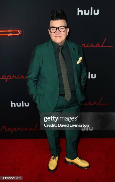 Lea DeLaria attends the premiere of Hulu's "Reprisal" Season One at ArcLight Cinemas on December 05, 2019 in Hollywood, California.