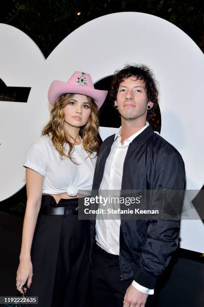 Debby Ryan and Josh Dun attends the 2019 GQ Men Of The Year Celebration At The West Hollywood EDITION on December 05, 2019 in West Hollywood,...