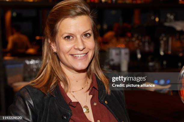 January 2020, Hamburg: Theresa Underberg, actress, will attend the reception on the occasion of the anniversary "25 years Wilsberg". Photo: Georg...