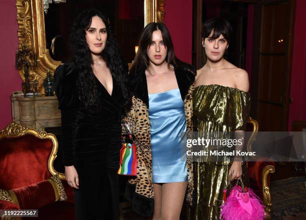 Rumer Willis, Scout Willis, and Tallulah Willis attend the Christian Louboutin & Laura Brown Celebrate The Debut Of The 'ELISA' at The Paramour...