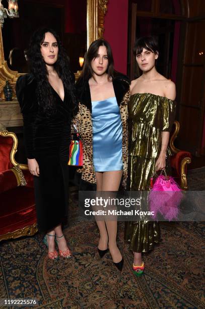 Rumer Willis, Scout Willis, and Tallulah Willis attend the Christian Louboutin & Laura Brown Celebrate The Debut Of The 'ELISA' at The Paramour...