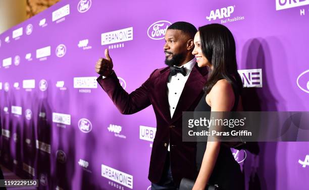 Jamie Foxx and Corinne Foxx attend 2019 Urban One Honors at MGM National Harbor on December 05, 2019 in Oxon Hill, Maryland.