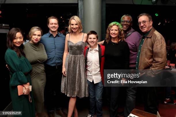 Cast of Last Man Standing at Rockwell Table and Stage on December 05, 2019 in Los Angeles, California.