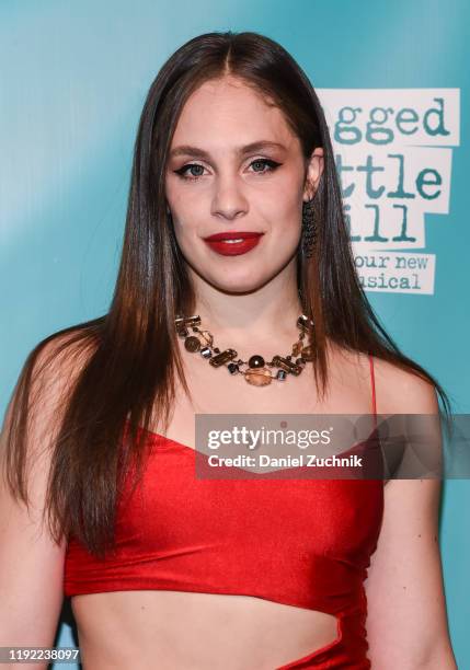 Annelise Baker attends the after party for the opening night of the Broadway show "Jagged Little Pill" at Broadhurst Theatre on December 05, 2019 in...