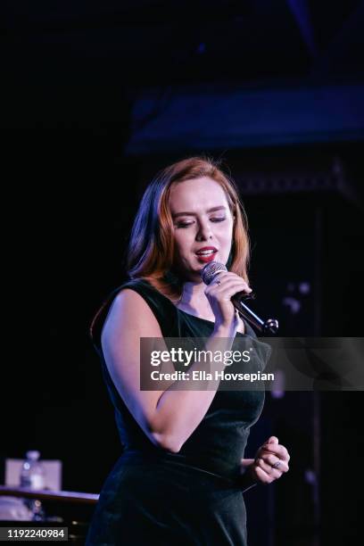 Elizabeth McLaughlin performs at Rockwell Table and Stage on December 05, 2019 in Los Angeles, California.