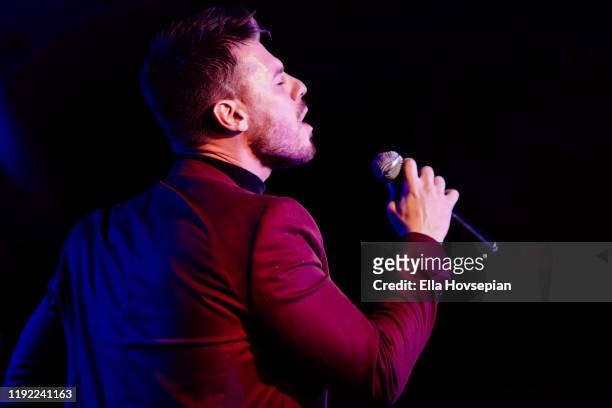 Constantine Rousouli performs at Rockwell Table and Stage on December 05, 2019 in Los Angeles, California.