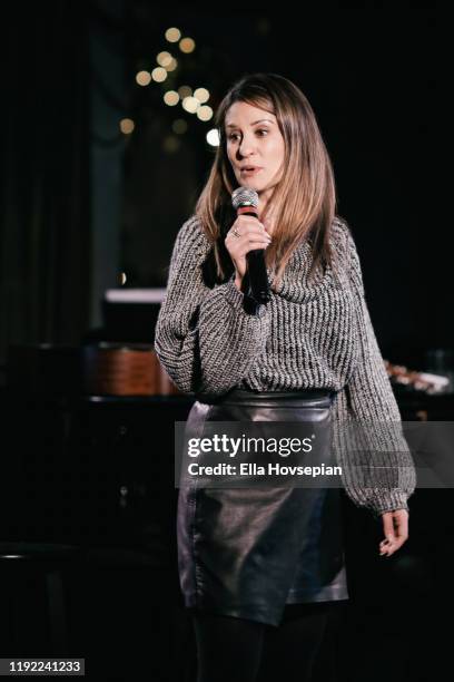 Alana Weinroth speaks at Rockwell Table and Stage on December 05, 2019 in Los Angeles, California.