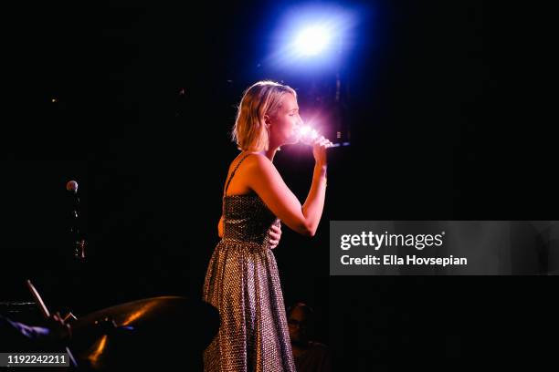 Molly McCook performs at Rockwell Table and Stage on December 05, 2019 in Los Angeles, California.