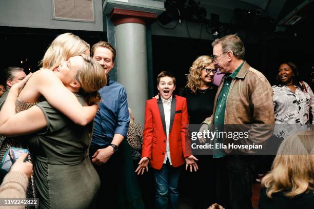Last Man Standing cast at Rockwell Table and Stage on December 05, 2019 in Los Angeles, California.